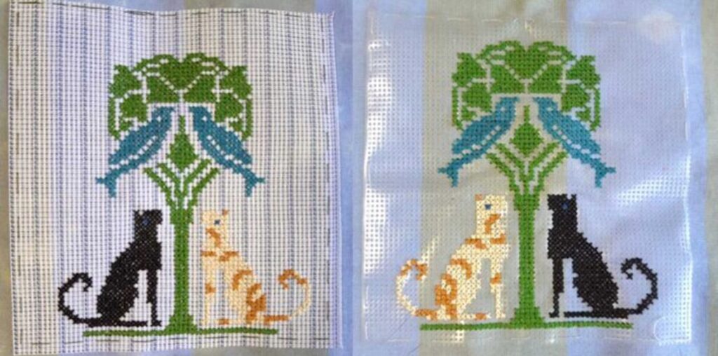 Waste Canvas: Traditional or Modern?