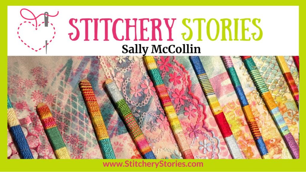 Inspired to Create?  Stitchery Stories interview Sally McCollin!