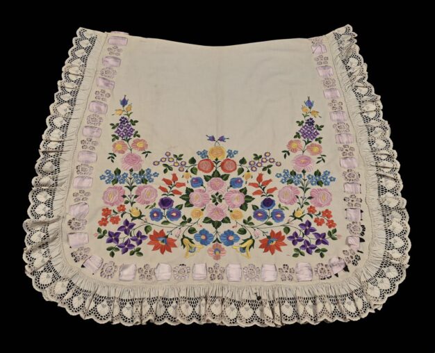 Practical and Beautiful – an embroidered apron